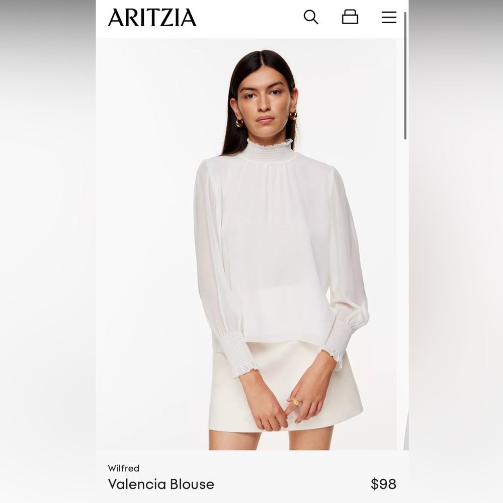 New Wilfred Valencia Blouse